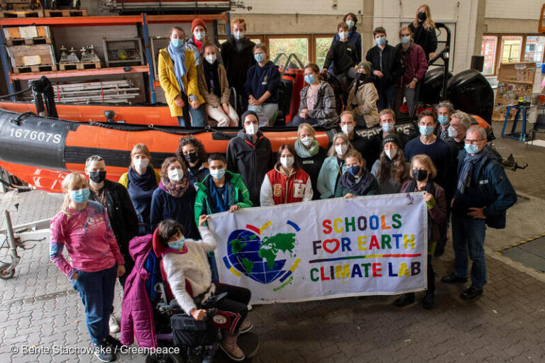 Greenpeace Climate Lab Schule Hirtenweg
